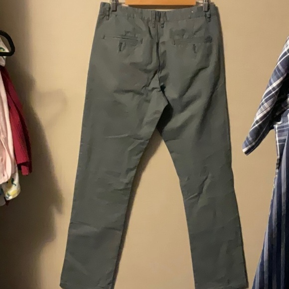 Men's Classic Gray Chinos - Picture 2 of 5